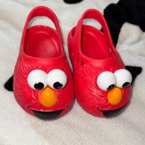 Red Kids Shoes with Character Design